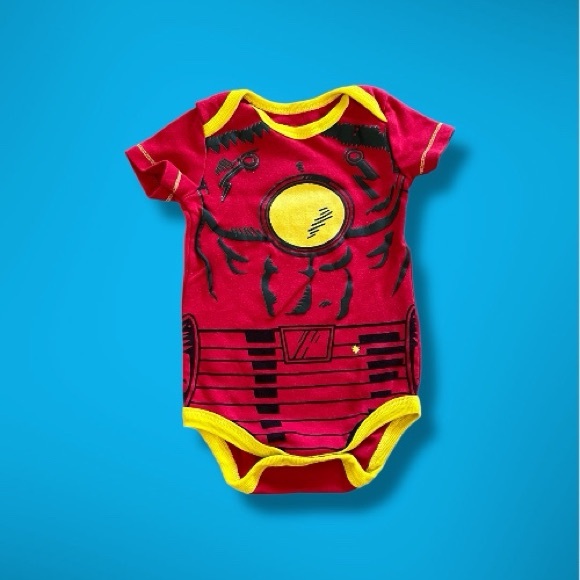 Marvel Superhero Bodysuit Set - Blue, Green, Red - Picture 3 of 6